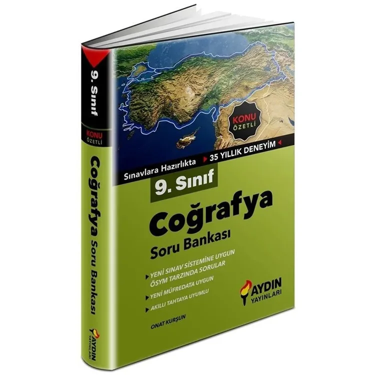 AYDIN 9. SINIF COĞRAFYA KONU ÖZETLİ SORU BANKASI