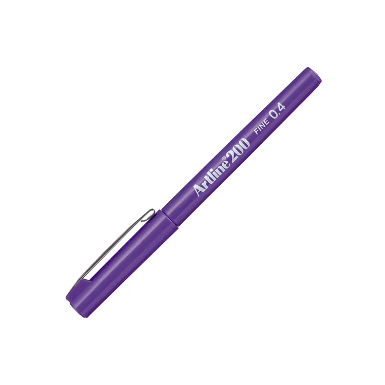 ARTLINE EK-200N FINE LINE PEN 0.4 MM PURPLE