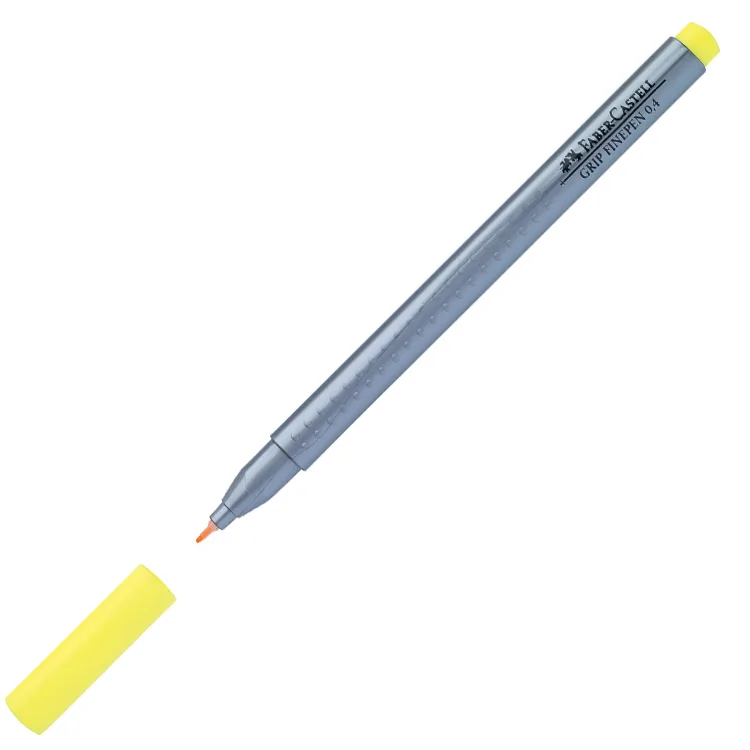 FABER CASTELL GRİP FİNEPEN 0.4mm. SARI