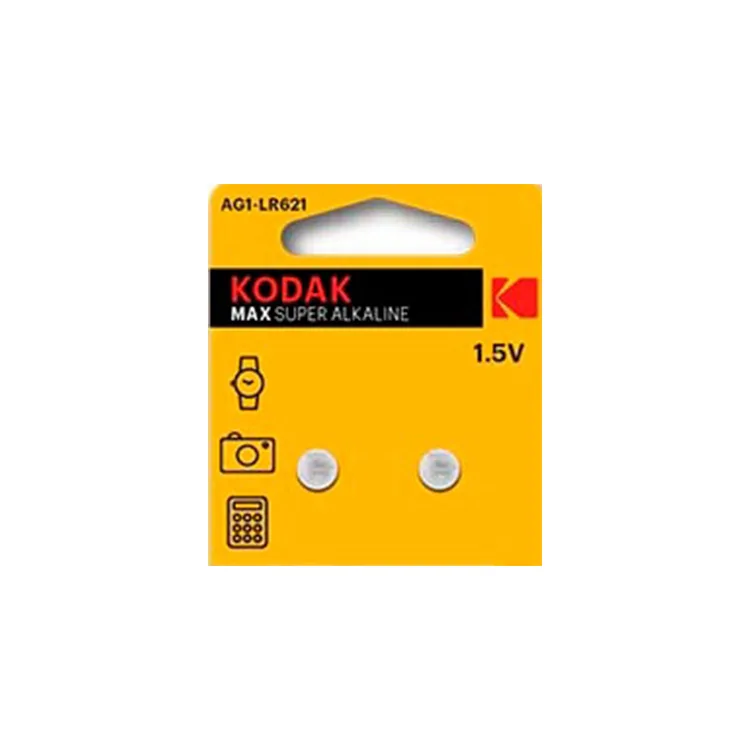 KODAK 1.5V ULTRA ALKALİN DÜĞME PİL AG1-LR621 2'Lİ