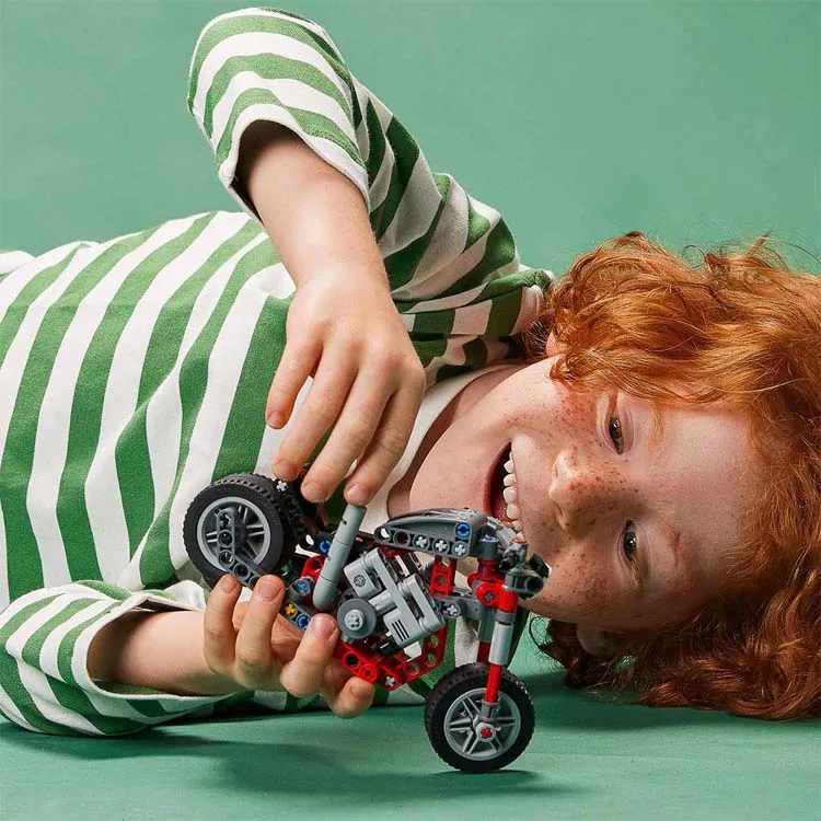LEGO 42132 TECHNIC MOTORCYCLE 163 PARÇA 7+