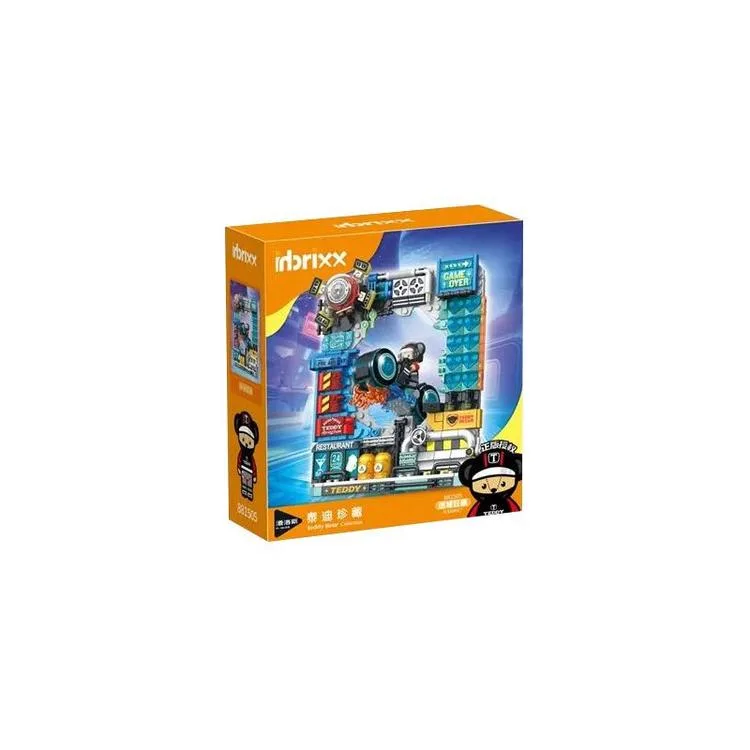 VAGONLIFE PANLOS 881505 MOTORCU TEDDY 458 PARÇA BLOCK OYUNCAK