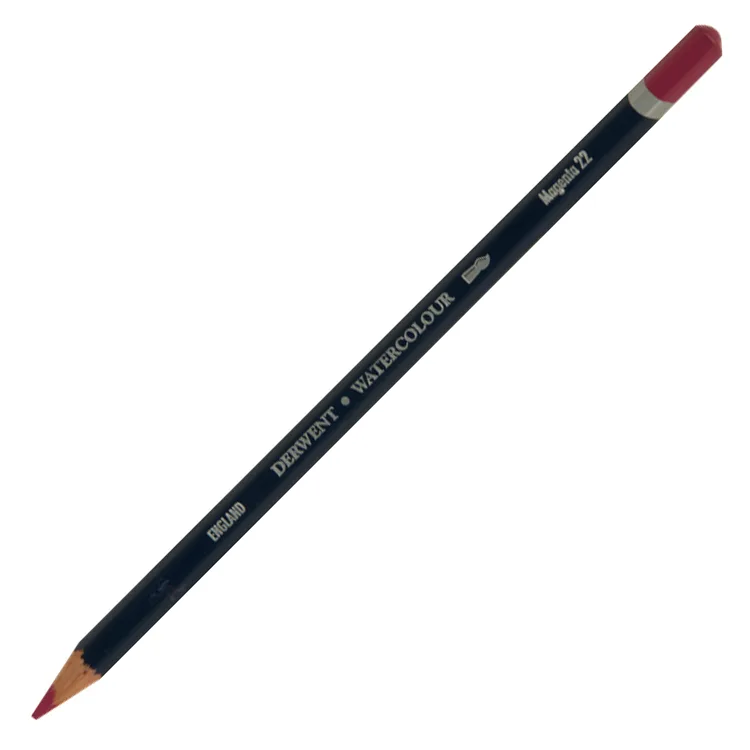 DERWENT NEW WATERCOLOUR PENCIL- SULUBOYA KALEMİ- MAGENTA 22