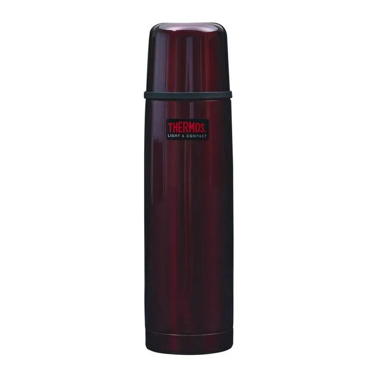 THERMOS FBB-750 (186879-AK) LIGHT & COMPACT LIGHT ÇELİK TERMOS PİPETSİZ 750ML - MIDNIGHT RED