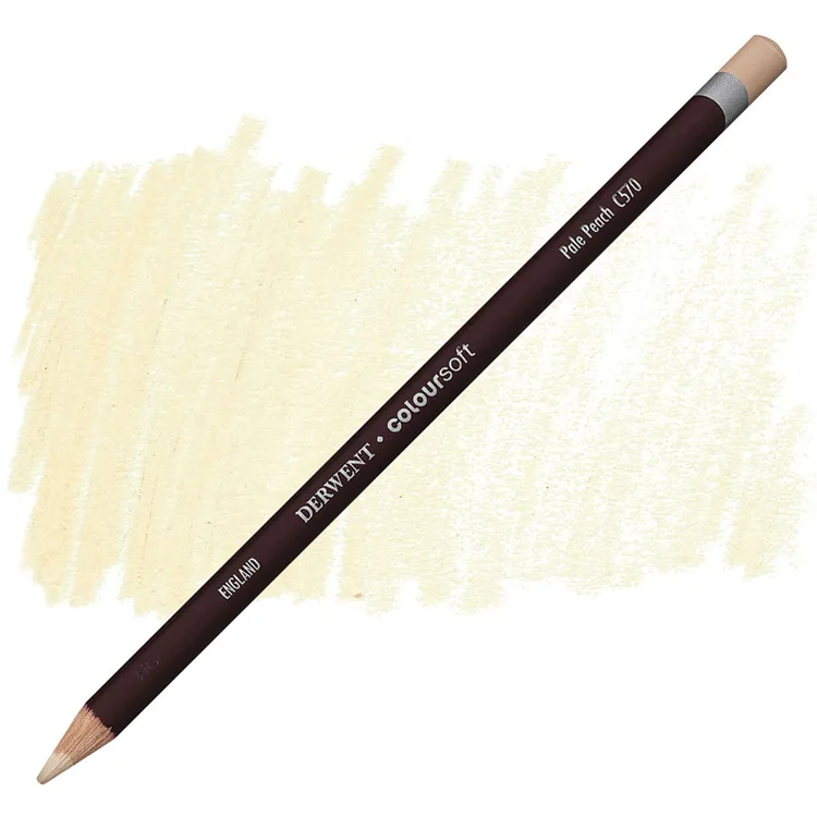 DERWENT COLOURSOFT - YUMUŞAK KURUBOYA KALEMİ- PALE PEACH C570