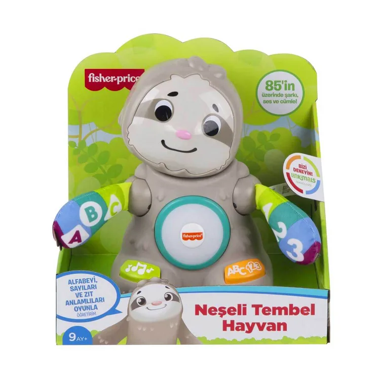FİSHER PRİCE GHY93 LİNKİMALS NEŞELİ TEMBEL HAYVAN-2