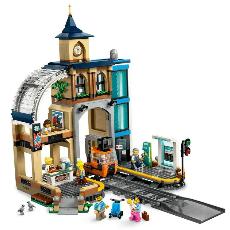 LEGO CITY 60469 CENTRAL TRAIN STATION 752 PARÇA 8+