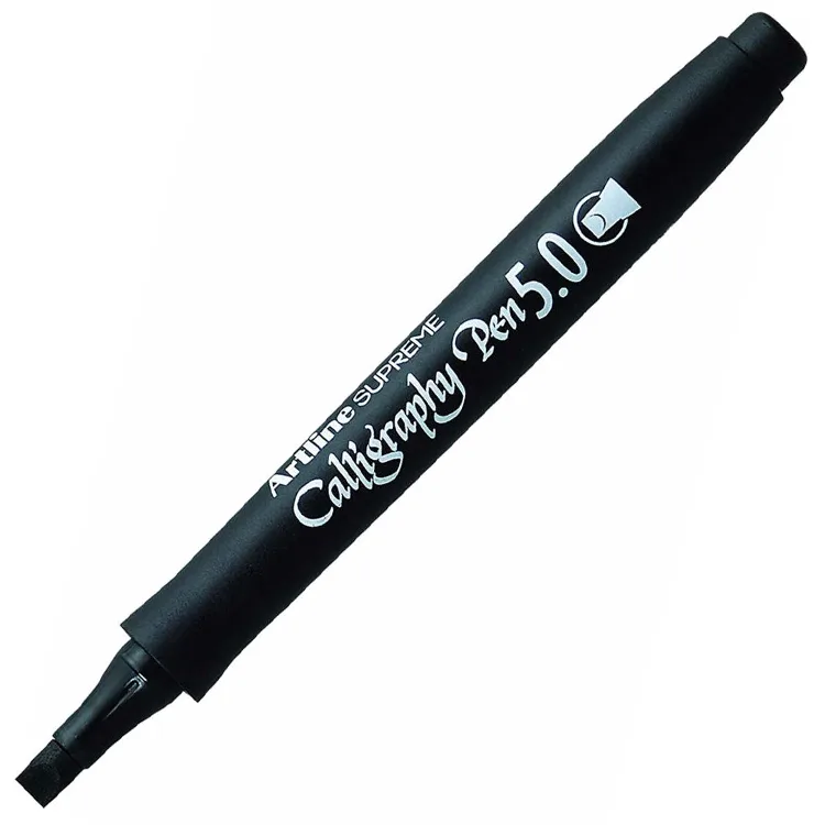 ARTLINE SUPREME KALİGRAFİ KALEMİ 5.0 SİYAH