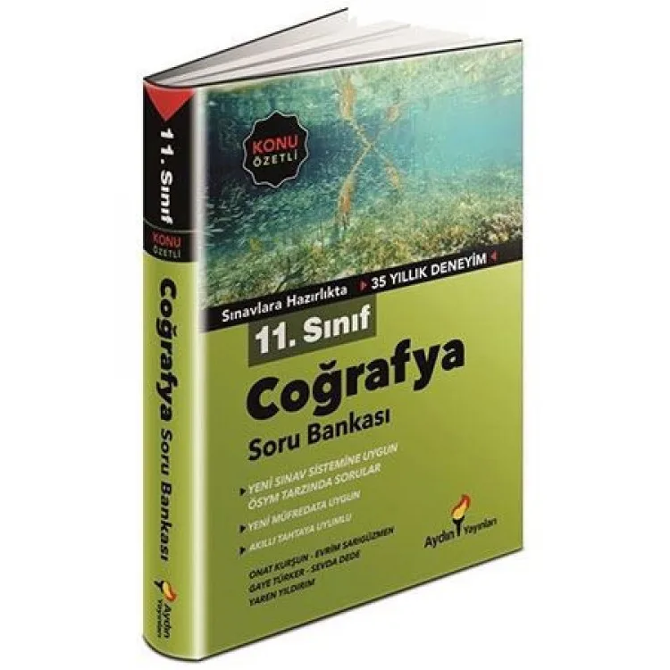 AYDIN 11. SINIF COĞRAFYA KONU ÖZETLİ SORU BANKASI