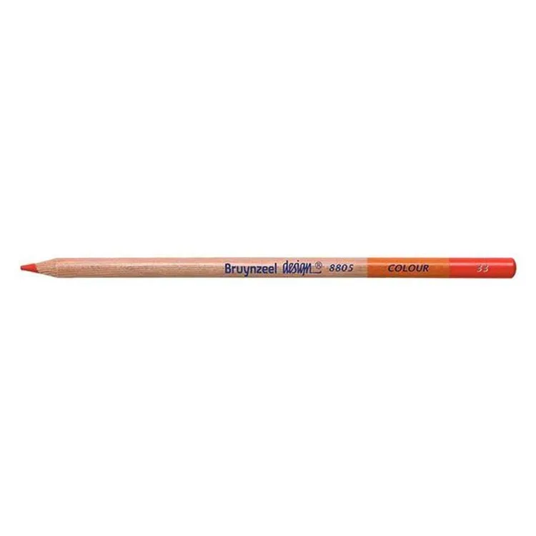 BRUYNZEEL DESING COLOUR KURU BOYA KALEMİ - DEEP RED - B880533K