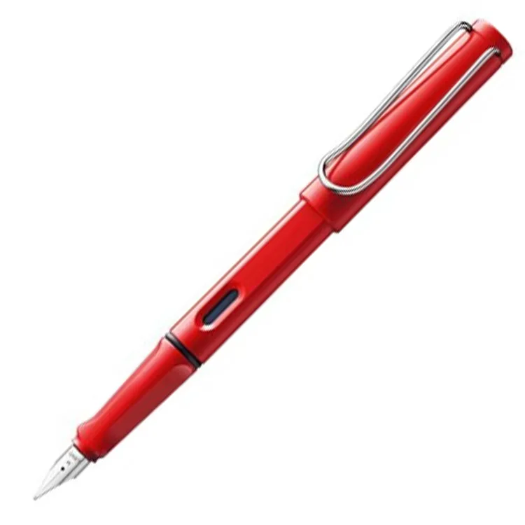 LAMY SAFARİ 16-F METAL KLİPS F UÇ PARLAK KIRMIZI DOLMA KALEM