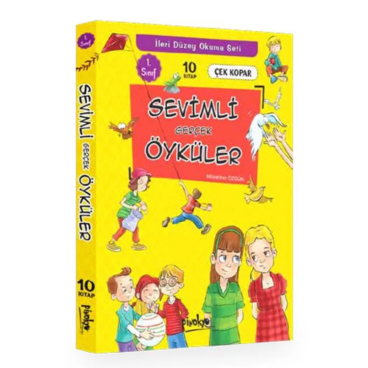 PİNOKYO SEVİMLİ GERÇEK ÖYKÜLER - 10 KİTAP TAKIM