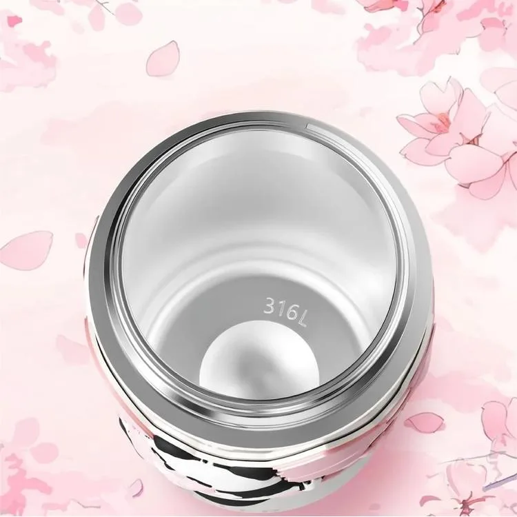 VAGONLİFE DILLER ÇELİK PİPETLİ/PİPETSİZ KULLANIM SİLİKON TUTMAÇLI EL ASKILI MATARA/TERMOS D9317 480ML