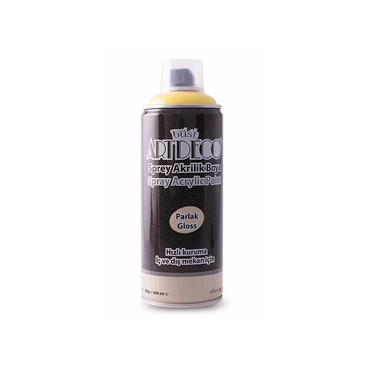 ARTDECO AKRİLİK SPREY BOYA 400 ML AÇIK SARI