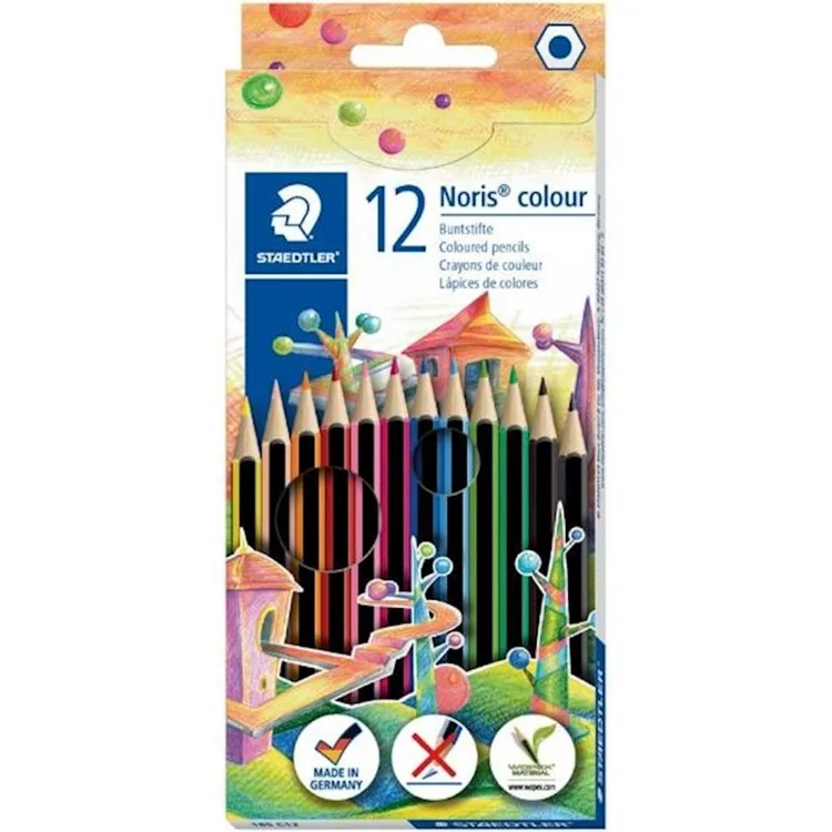 STAEDTLER 185 KURU BOYA NORİS COLOR 12 RENK