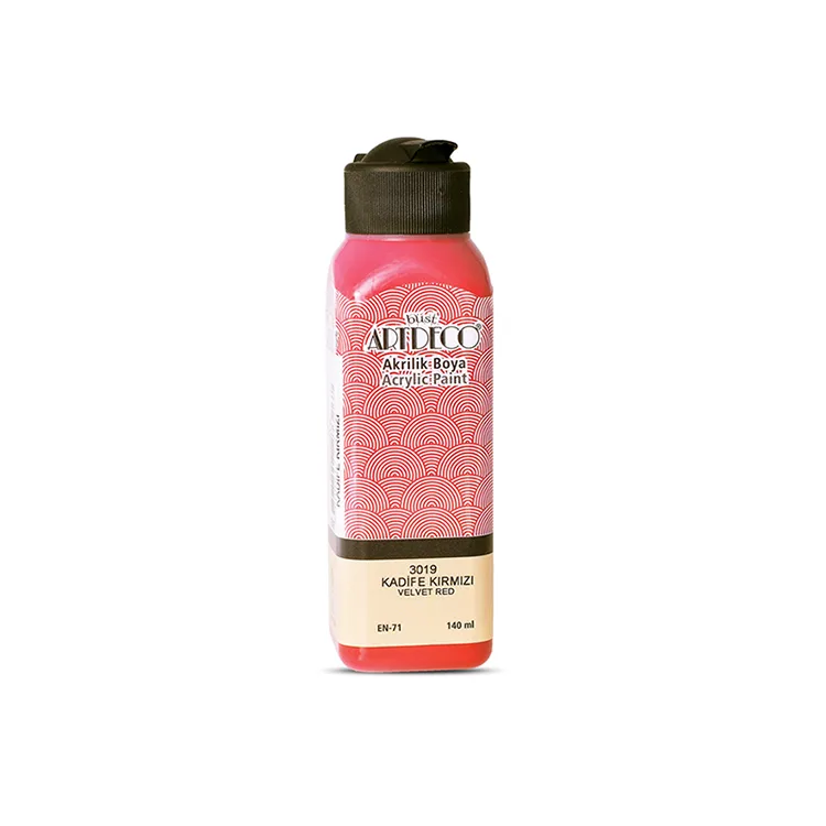 ARTDECO AKRİLİK BOYA 140 ML. KADİFE KIRMIZI