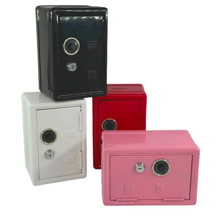 YLZ YLZ-10010 METAL KİLİTLİ KASA KUMBARA 17 CM