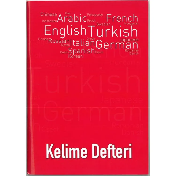 DİLMAN 14X20 KELİME DEFTERİ 4'LÜ (ADET)