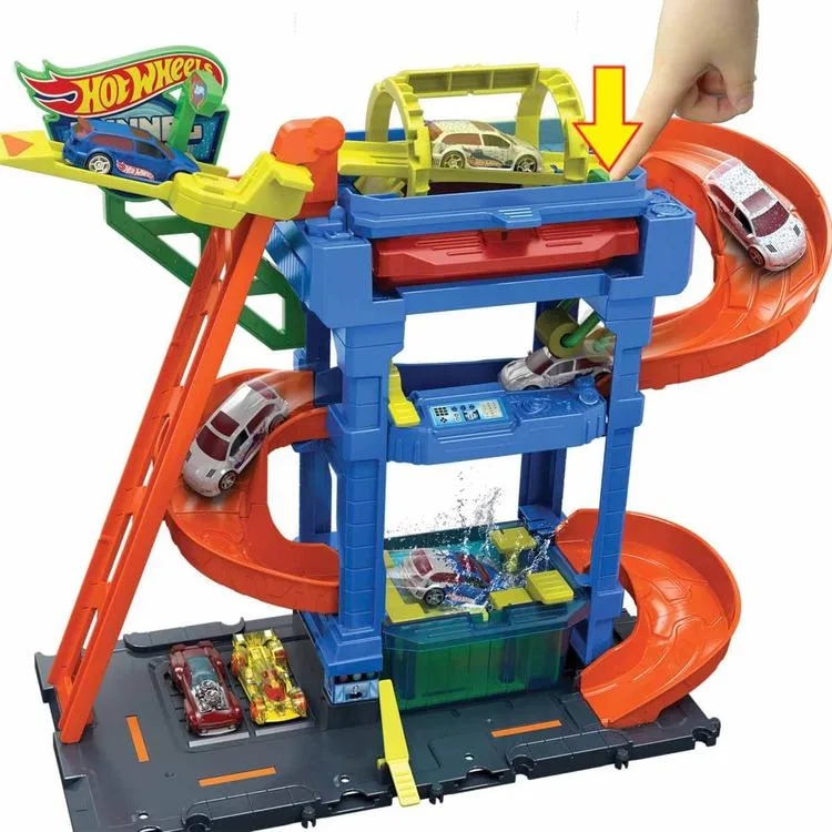 HOT WHEELS HTN80 OTO YIKAMA OYUN SETİ 3+