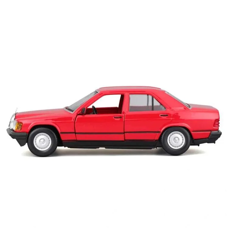 SUNMAN S01021103 1:24 BURAGO MERCEDEZ - BENZ 190 E2.6 KUTULU TEKLİ ARAÇ +3
