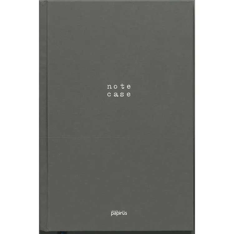 PAPİRÜS NOTE CASE SERT KAPAK CİLTLİ 16X23 96YP. KARELİ DEFTER