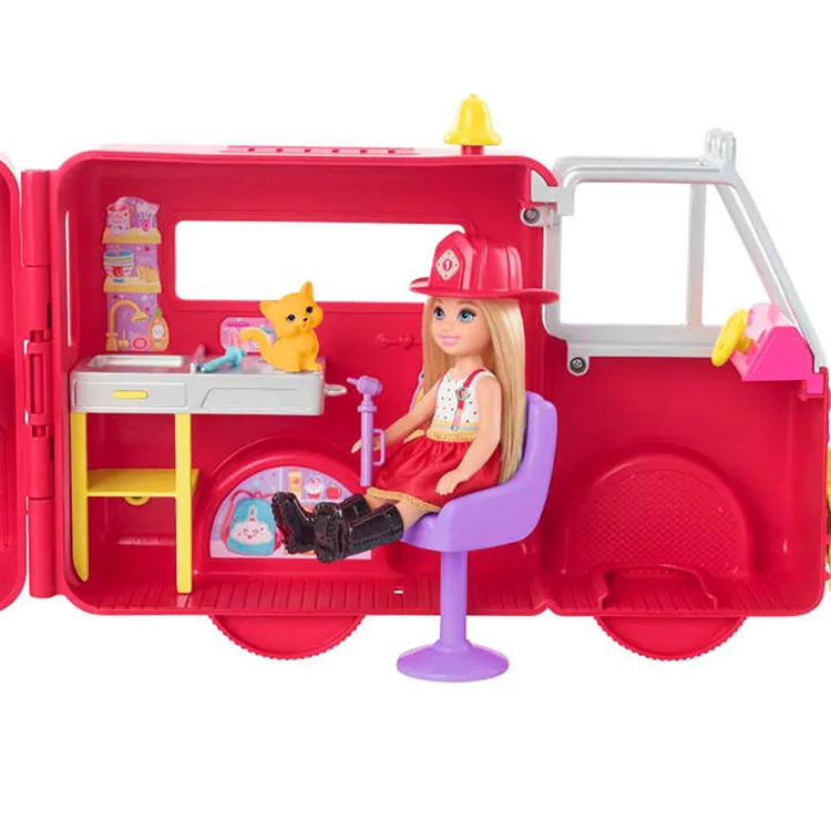 MATTEL HCK73 BARBIE CHELSEA İTFAİYE ARACI