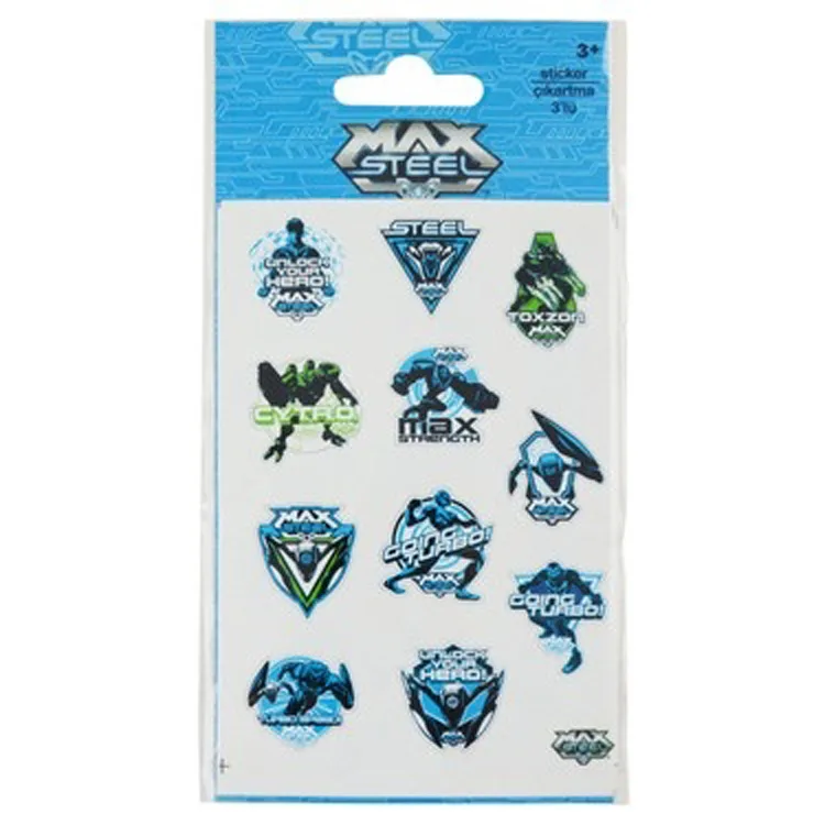 MAX STEEL MS1300 STICKER 3'LÜ