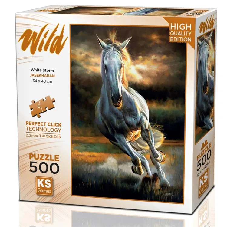KS GAMES 20051 WHITE STROM 48x34cm YAPBOZ/PUZZLE 500 PARÇA