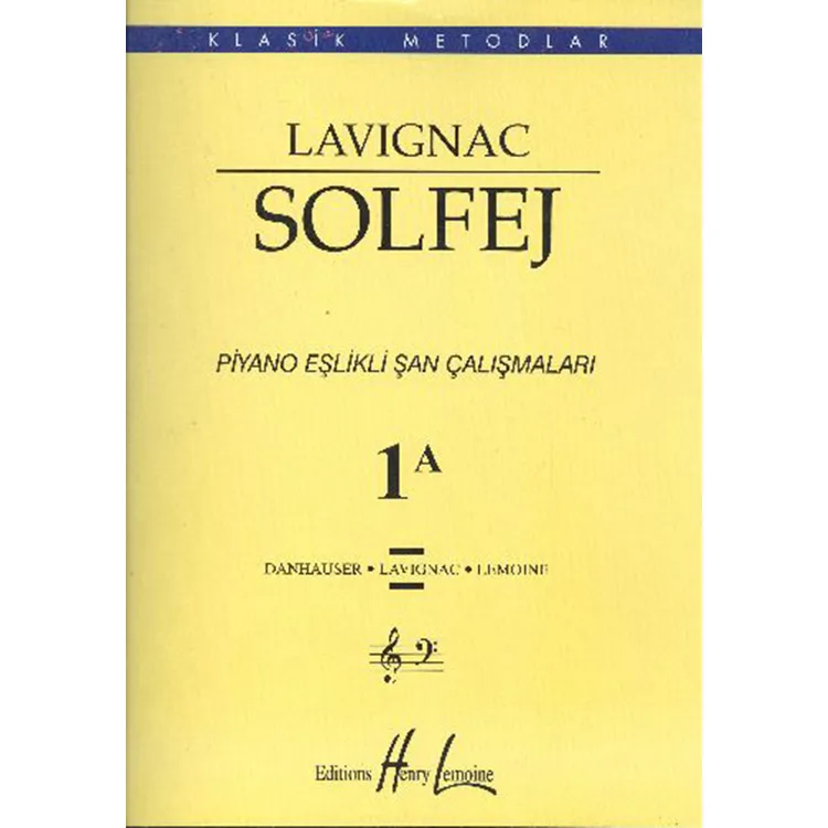 LAVIGNAC SOLFEJ 1 A-BÜYÜK BOY