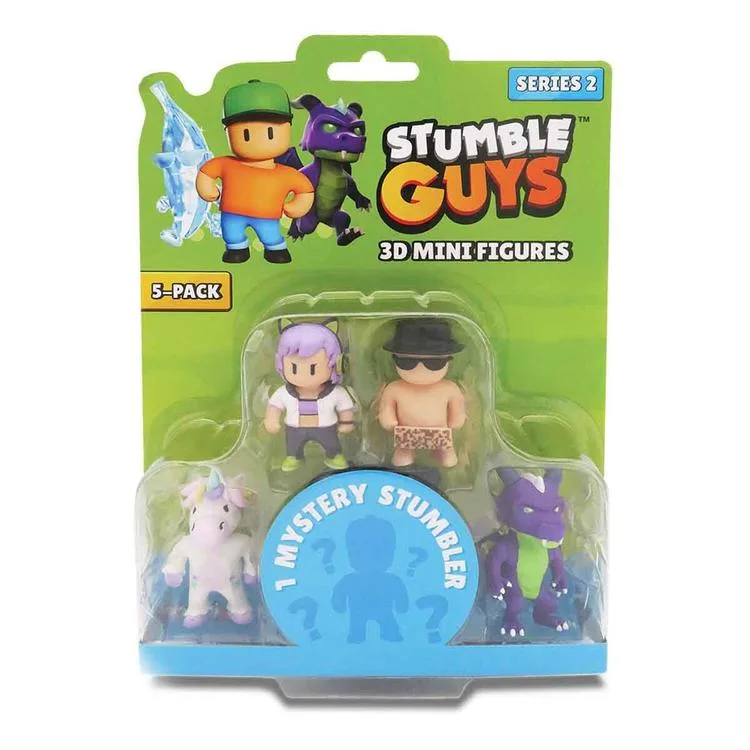 GIOCHI TUY14000 DIRAMIX STUMBLE GUYS S2 5'Lİ MİNİ FİGÜR 4+