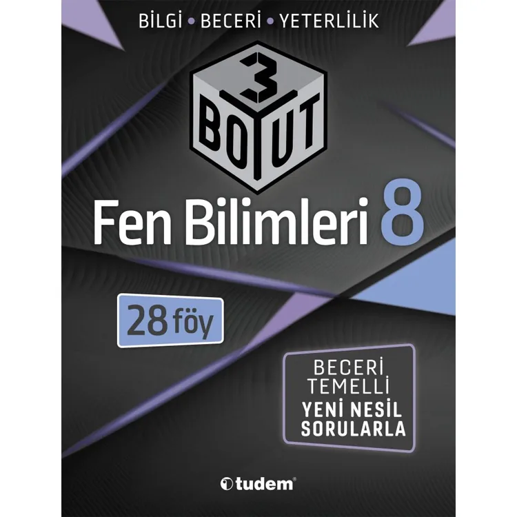 TUDEM 8.SINIF FEN BİLİMLERİ 3 BOYUT
