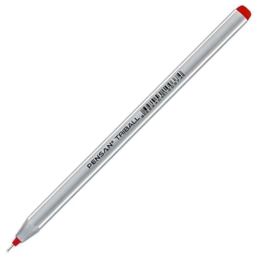 PENSAN TRIBALL TÜKENMEZ KALEM 1mm. KIRMIZI
