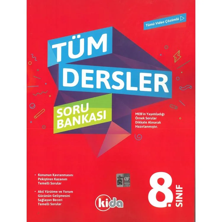 KİDA 8. SINIF TÜM DERSLER SORU BANKASI