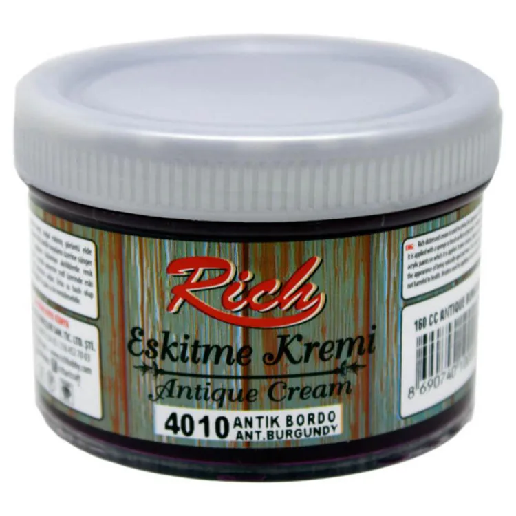 RİCH ESK-160-4010 ESKİTME KREMİ 160 CC ANTİK BORDO