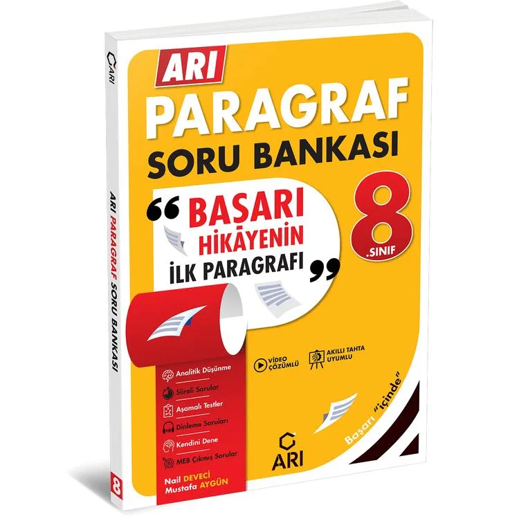 ARI 8. SINIF PARAGRAF SORU BANKASI