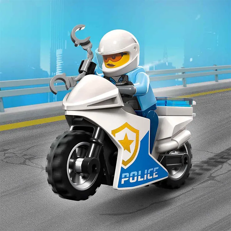 LEGO CITY POLICE MOTOSİKLETİ ARABA TAKİBİ LSC-60392
