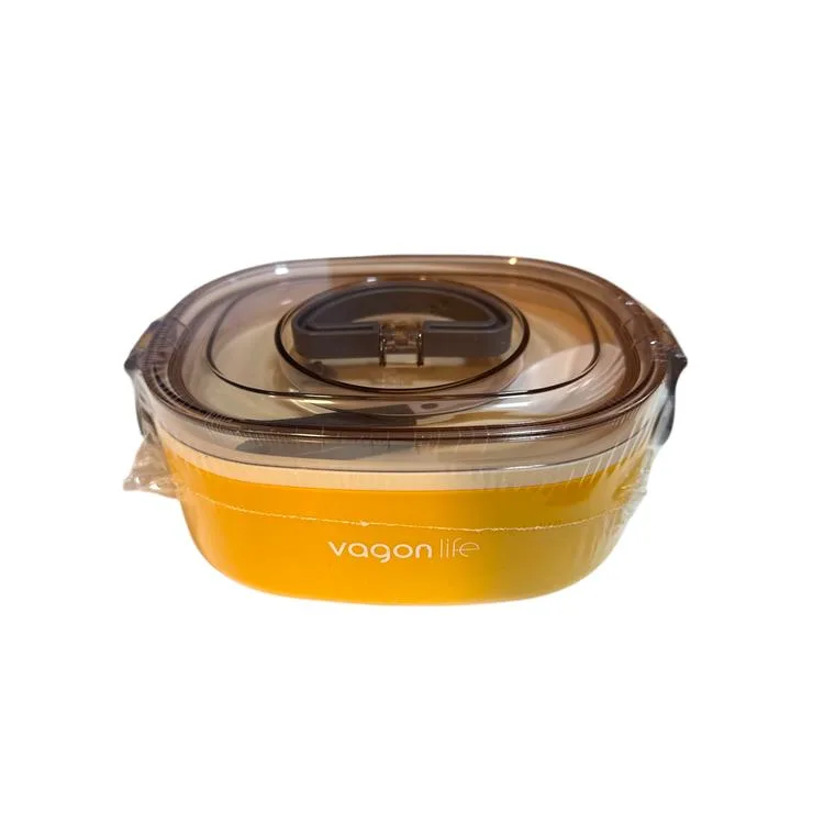 VAGONLİFE PASLANMAZ ÇELİK TEK BÖLMELİ YEMEK KABI - LUNCH BOX VGN-XC540 1000 ML