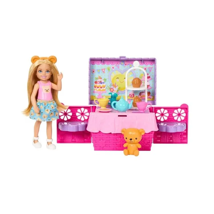 MATTEL JJB40 BARBIE CHELSEA ÇAY PARTİSİ OYUN SETİ 3+
