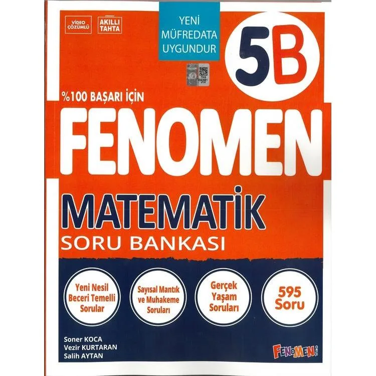 FENOMEN 5. SINIF MATEMATİK B SORU BANKASI