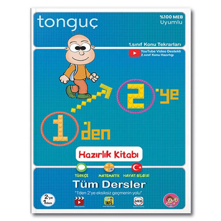 TONGUÇ 1' DEN 2'YE HAZIRLIK KİTABI