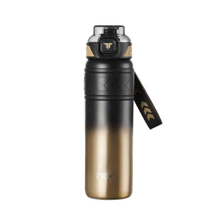 VAGONLİFE T2025 TKK PİPETLİ / PİPETSİZ KULLANIM ÇELİK TERMOS 900ML ALTIN (GOLDEN)