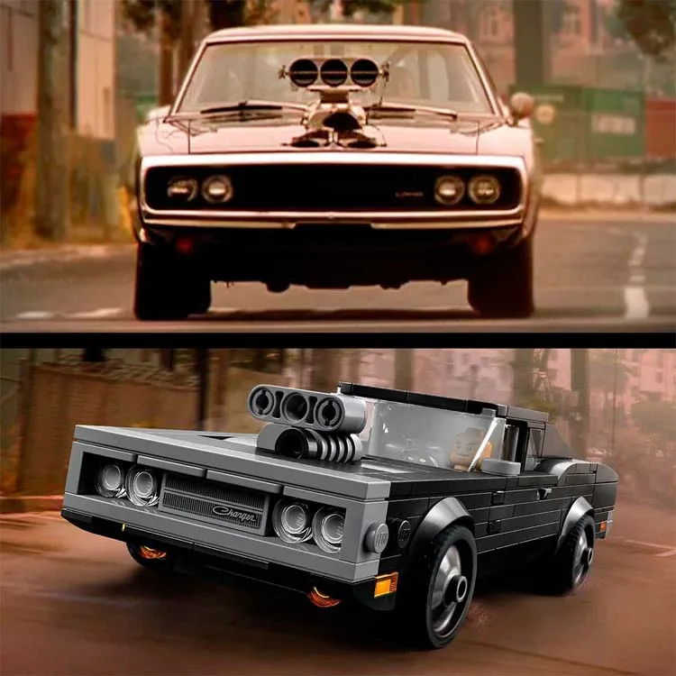 LEGO SPEED 76912 FAST& FURIOUS 1970 DODGE CHARGER R/T 345 PARÇA 8+