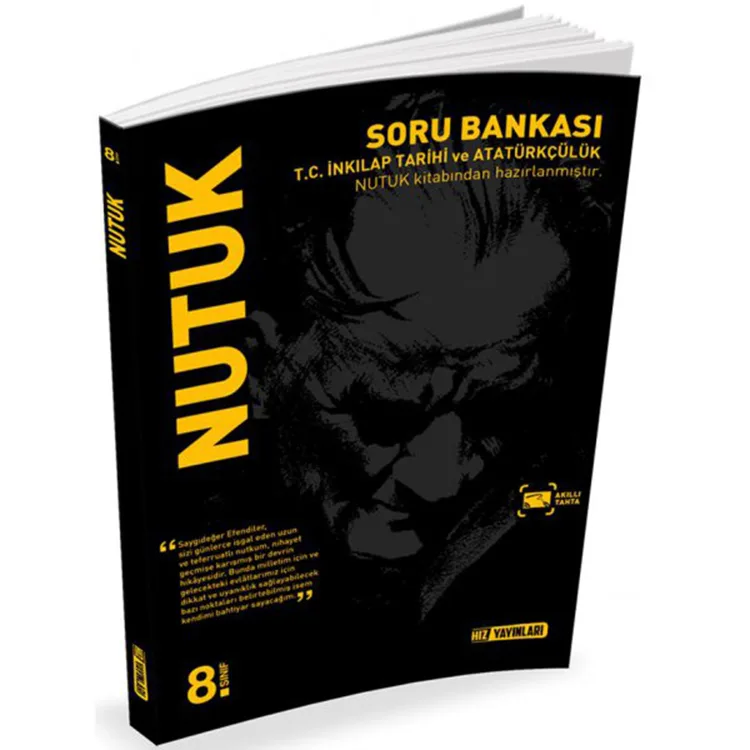 HIZ 8. SINIF LGS T.C İNKILAP TARİHİ VE ATATÜRKÇÜLÜK NUTUK SORU BANKASI