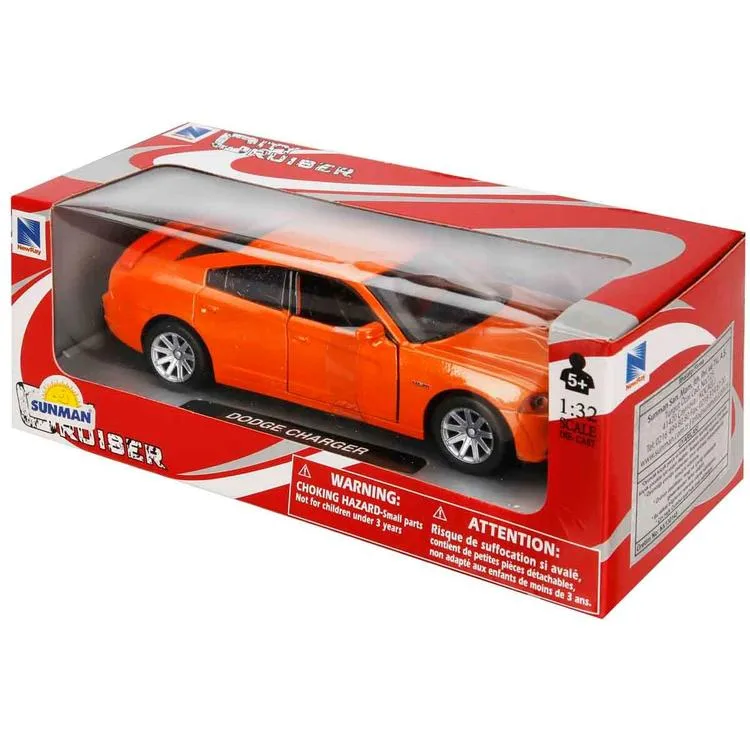 SUNMAN NX12094-51033A CITY CRUISER 1:32 DODGE CHARGER ARABA -KUTULU TEKLİ ARAÇ