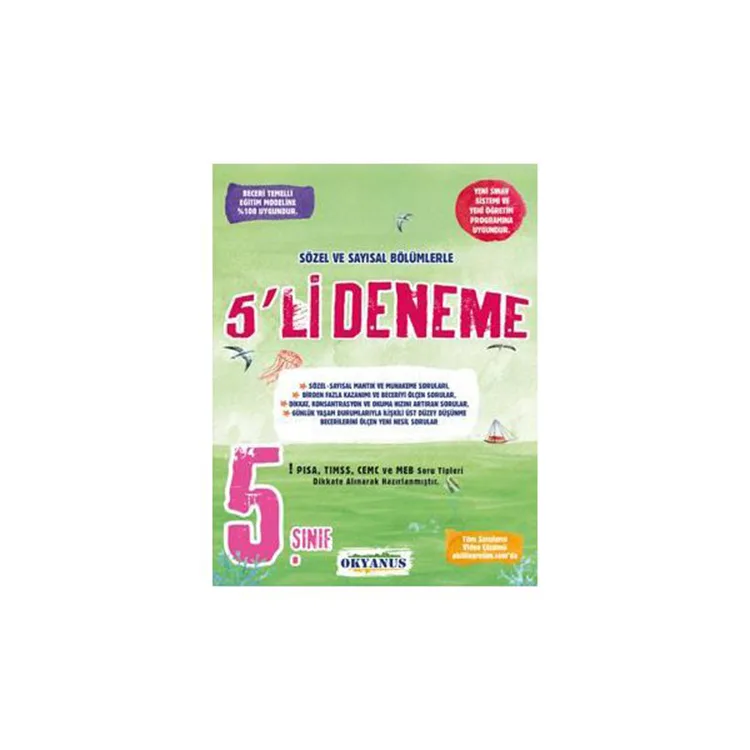 OKYANUS 5. SINIF 5'Lİ DENEME