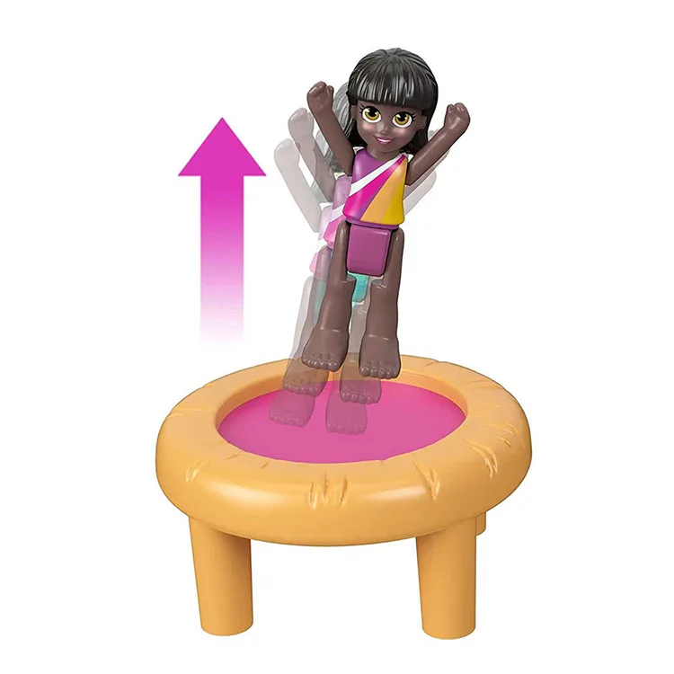 MATTEL FRY35/HCG17 POLLY POCKET VE MACERALARI MİCRO OYUN SETİ SPARKLE STAGE