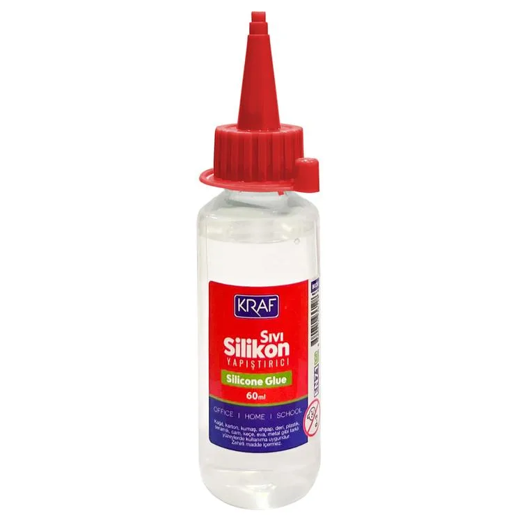 KRAF 802G SIVI SİLİKON YAPIŞTIRICI 60ml - TEKLİ