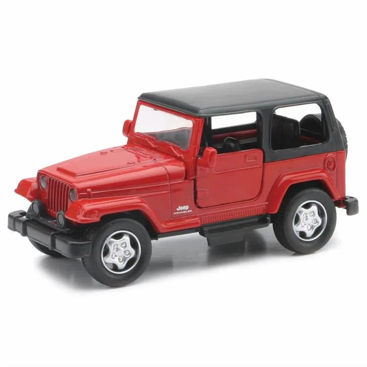 SUNMAN 54163 CITY CRUISER 1:32 AMERICAN SERİSİ JEEP WRANGLER DIE CAST MODEL METAL ARABA KUTULU 5+ -TEKLİ