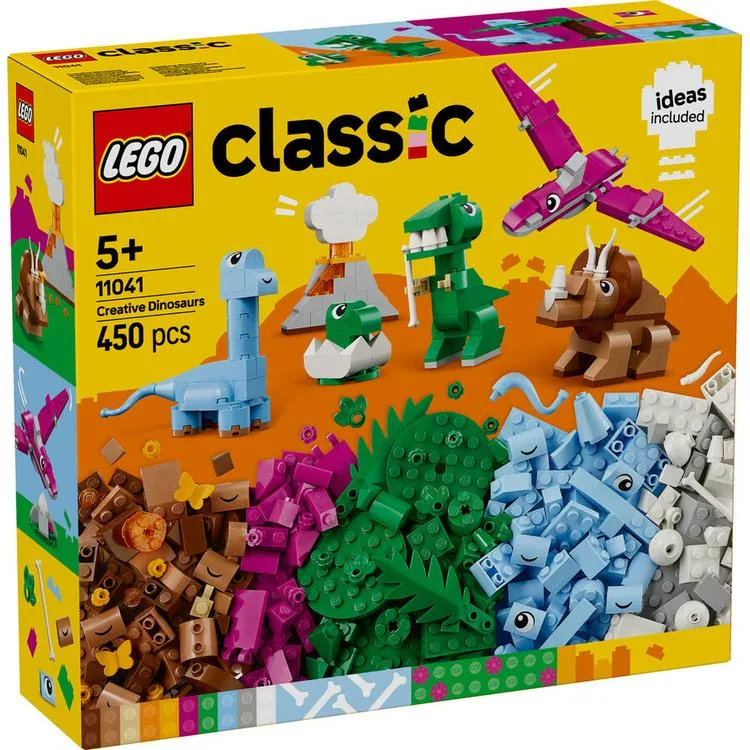LEGO CLASSIC 11041 YARATICI DİNOZORLAR 450 PARÇA 5+