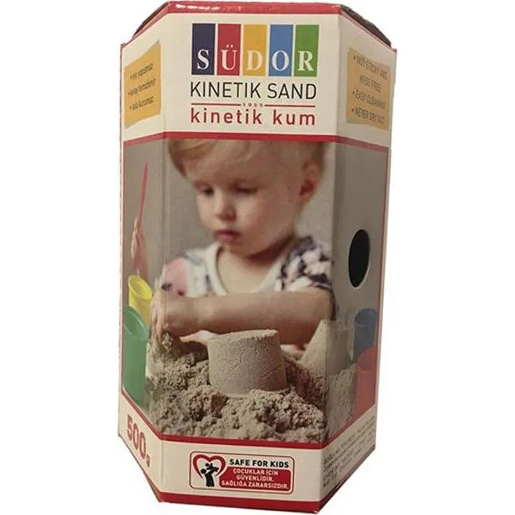 SÜDOR KS01-1 OYUN KUMU KARTON KUTULU 500 G NATUREL